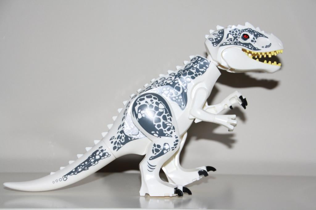 Jurassic World Park Dinosaurus Indominus Rex WIT, Ophalen of Verzenden, Nieuw