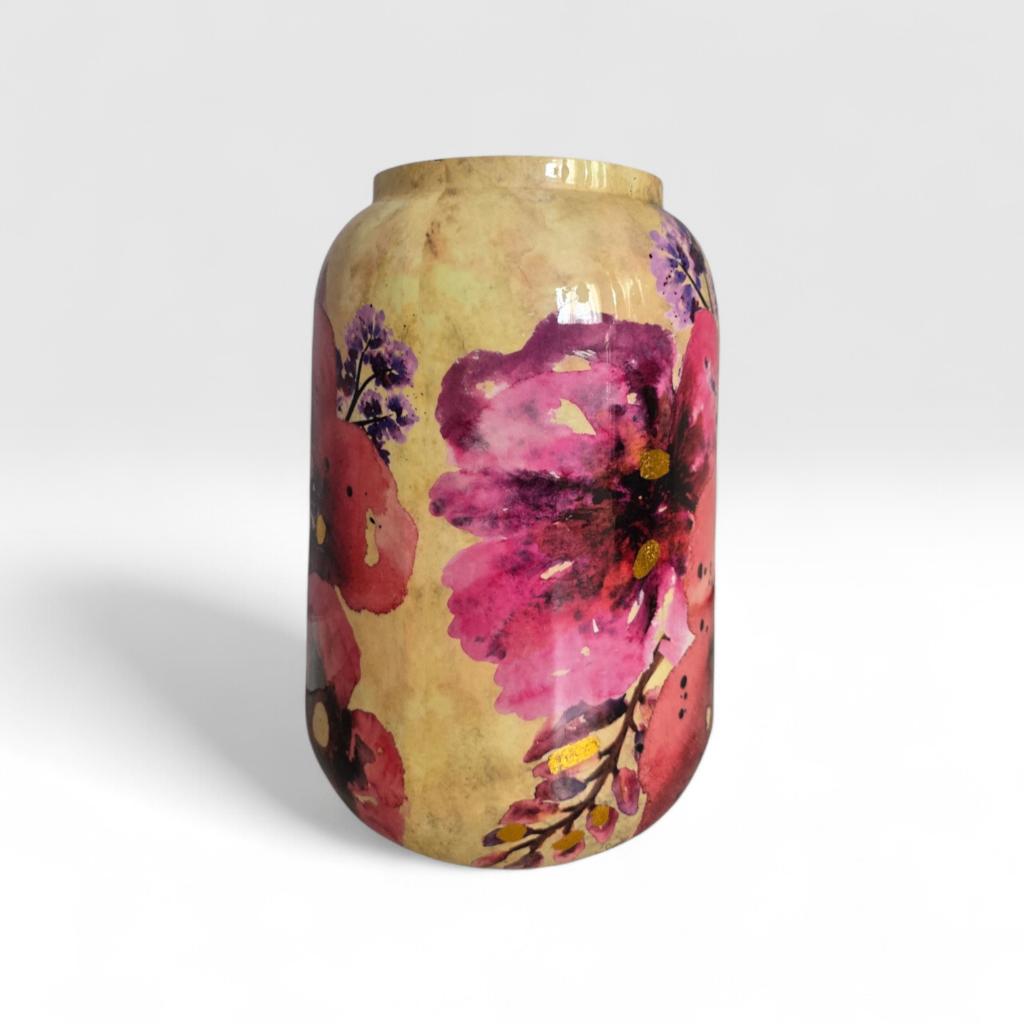 Lammie Exclusieve collectie Pot Blooming Blush, Huis en Inrichting, Woonaccessoires | Vazen, Overige materialen, Overige kleuren