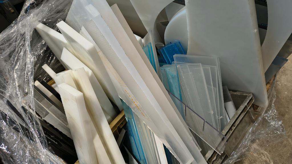 Reststukken restpartij Plexiglas Lexan polycarbonaat HDPE, Ophalen, Overige materialen, Divers, Minder dan 20 mm