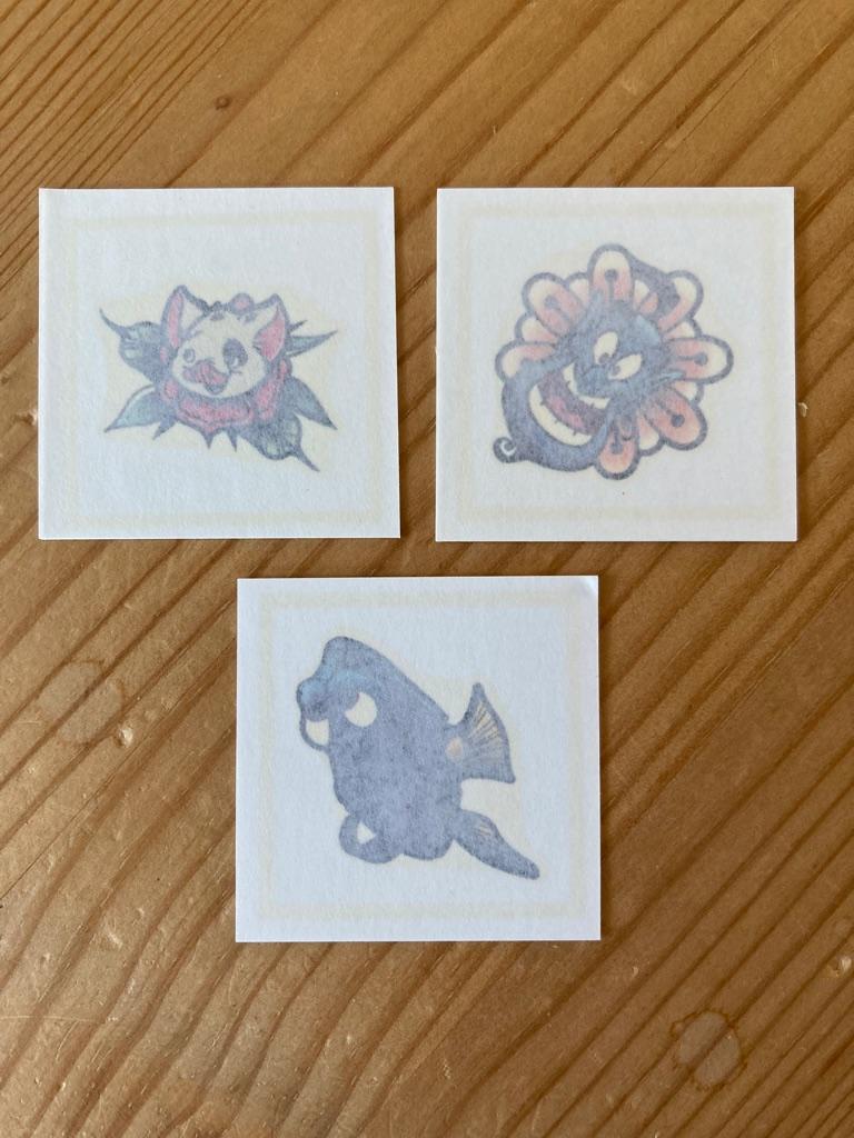 3 Verschillende Tattoo's AH Disney Magisch Kookboek, Verzamelen, Supermarktacties, Albert Heijn, Ophalen