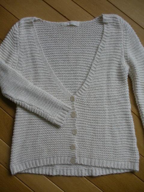 ZARA KNIT vest ecru maat M, Maat 38/40 (M), Ophalen of Verzenden, Zo goed als nieuw, Zara