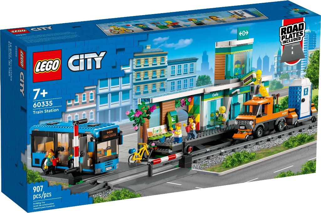 LEGO 60335 CITY - Treinstation (sealed), Kinderen en Baby's, Speelgoed | Duplo en Lego, Ophalen of Verzenden, Nieuw, Complete set