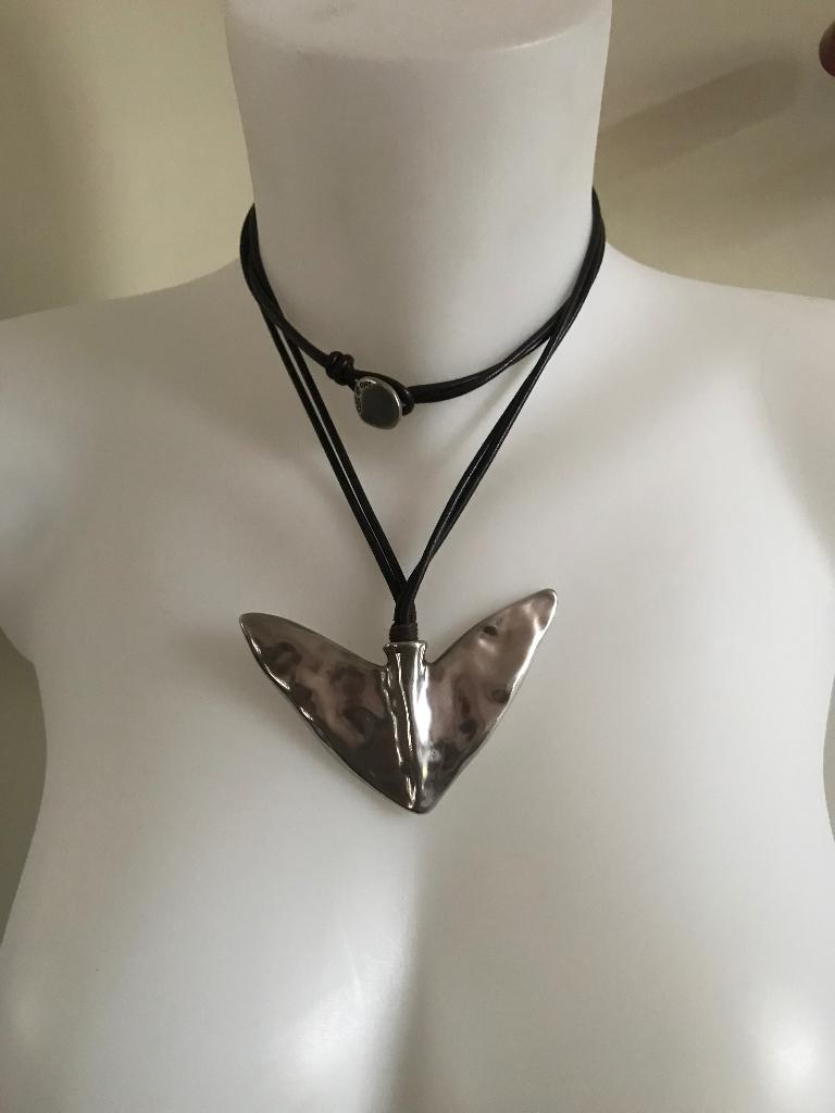 Uno de 50 ketting (43) vissenstaart Fishtail Diana, Nieuw, Ophalen of Verzenden, Zilver, Overige materialen