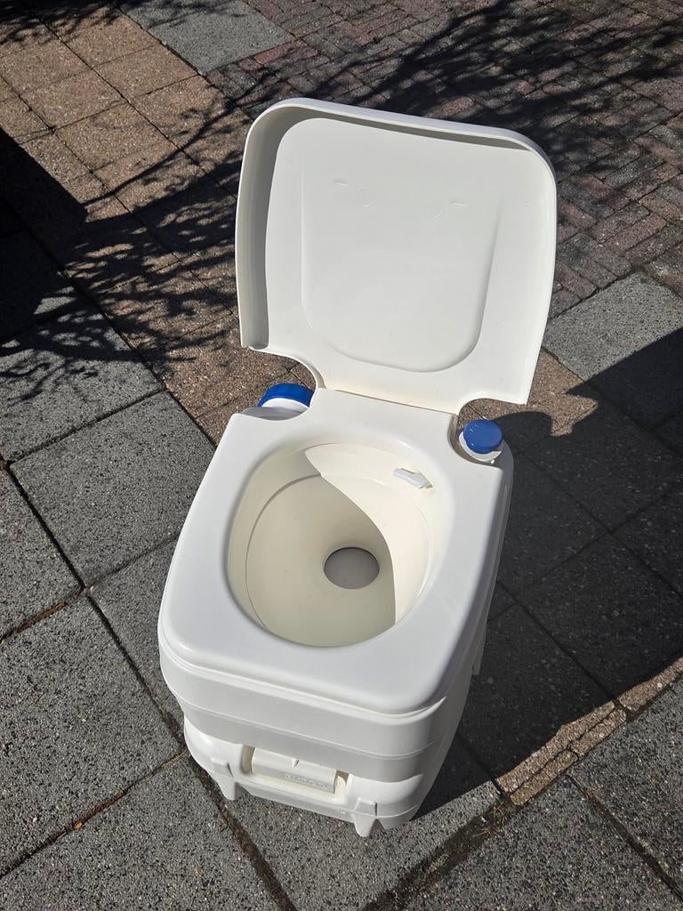 Porta potti, Ophalen, Gebruikt