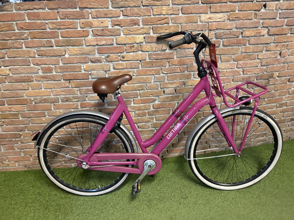 Fietshokje Hoofddorp: Cortina Crush Damesfiets 58cm, Versnellingen, Niet ingevuld, 56 cm of meer, Zo goed als nieuw