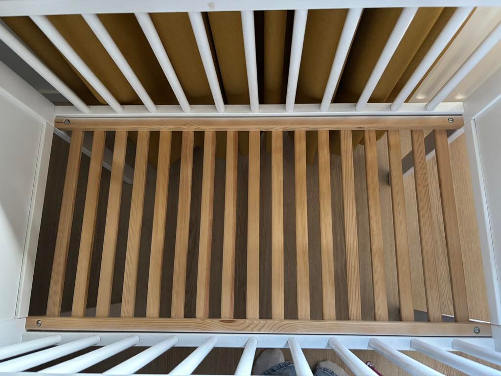 Wiegje wit, Ophalen, Gebruikt, Wieg