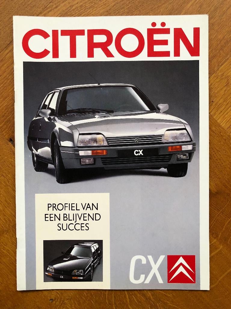Citroën CX folder model 1989, Verzenden, Nieuw, Citroën, Citroën
