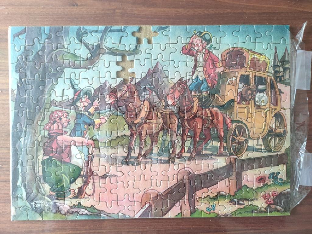Heer Bommel en Tom Poes puzzel: De postkoets, Ophalen of Verzenden, Olivier B, Bommel en Tom Poes, Gebruikt