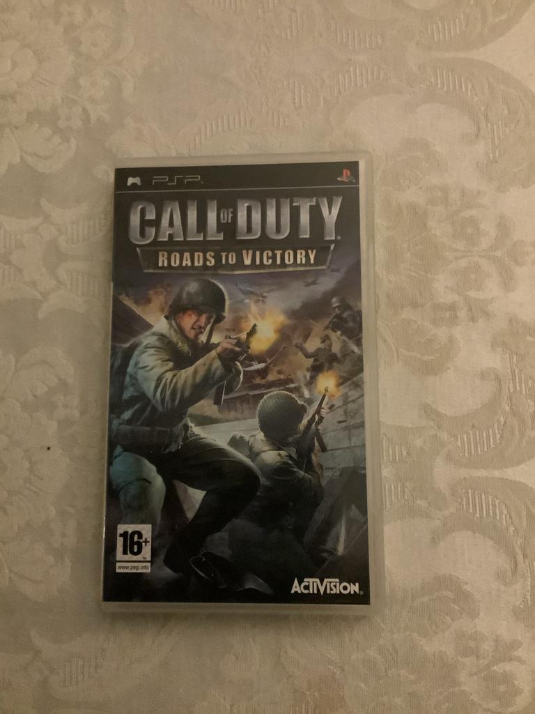 Call of Duty: Roads to Victory (PSP) - Actie/Shooter, Spelcomputers en Games, Gebruikt, Shooter, 1 speler, Ophalen of Verzenden