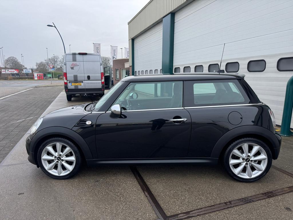 Mini Mini 1.6 One Business Line Origin. 130.000Km !, Euro 5, Stof, Zwart, 4 cilinders