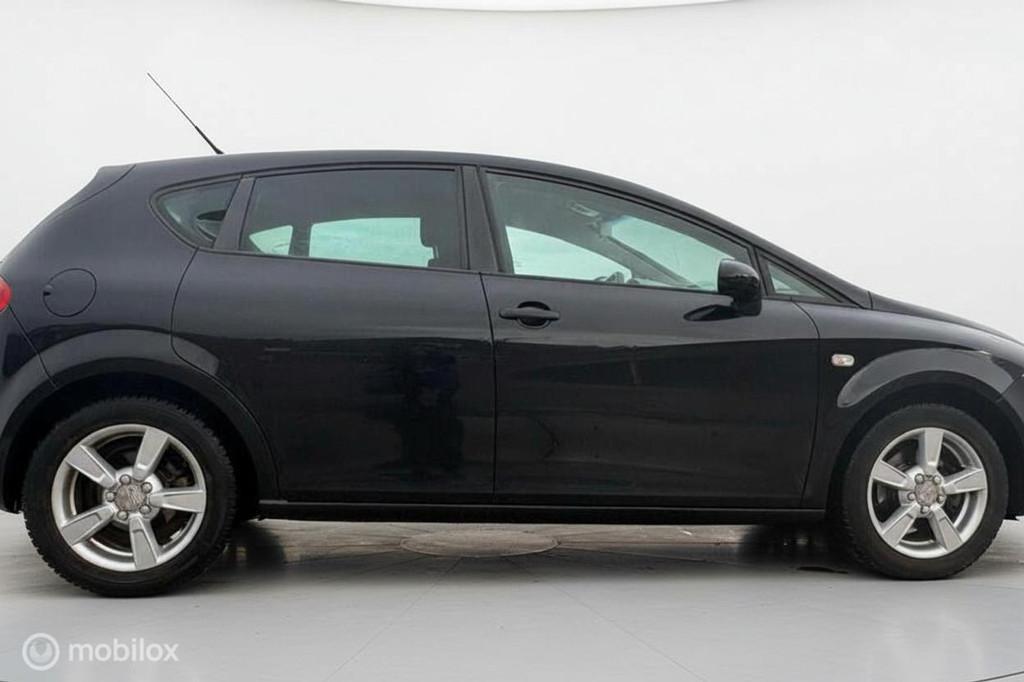 Seat Leon 1.6 Sport|Airco|Elektr ramen |2008|, Auto's, Seat, Stof, Gebruikt, Zwart, 4 cilinders