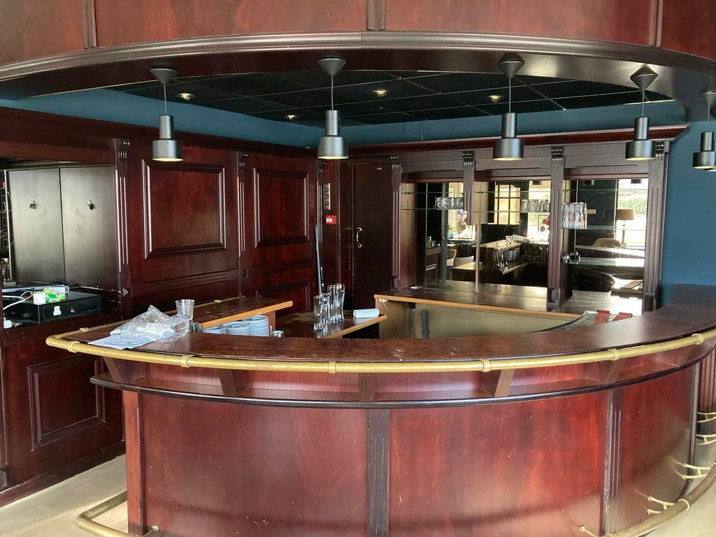 Bar voor in café mancave, Ophalen, Gebruikt