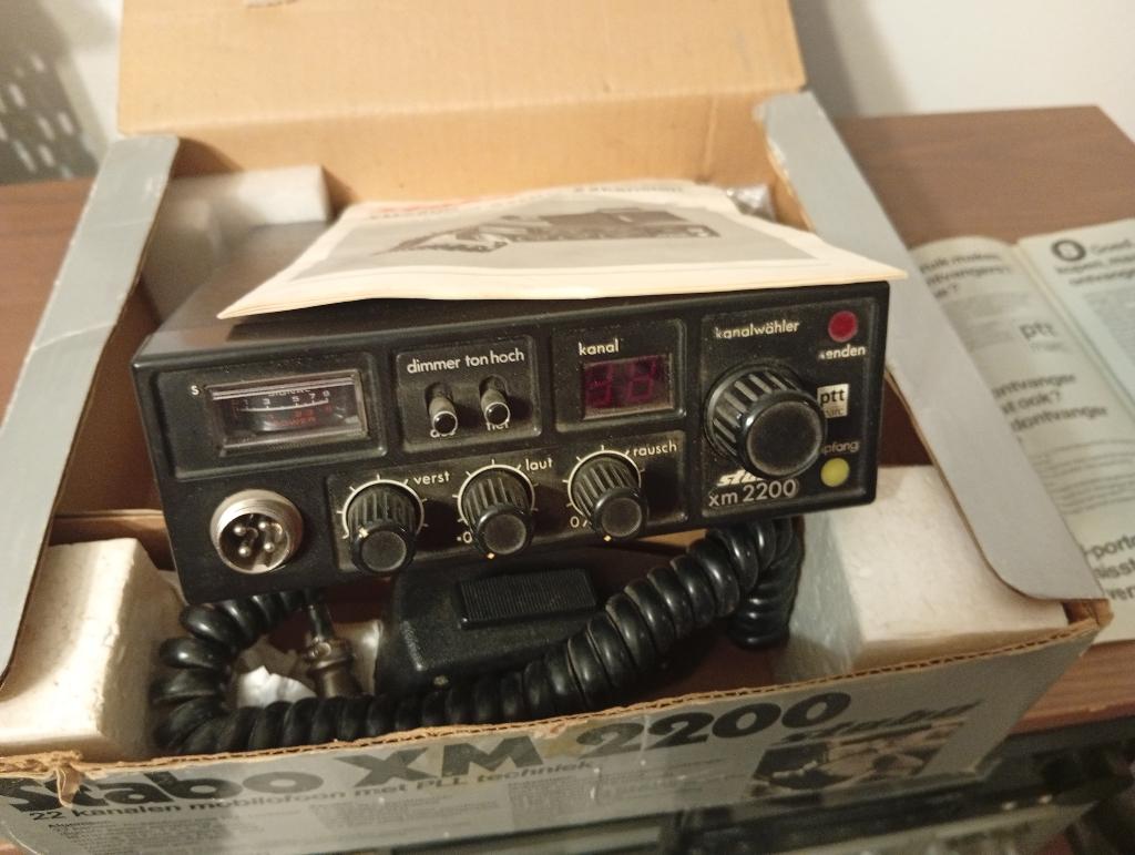 Stabo XM2200 compleet, Ophalen of Verzenden, Zo goed als nieuw, Zender en Ontvanger