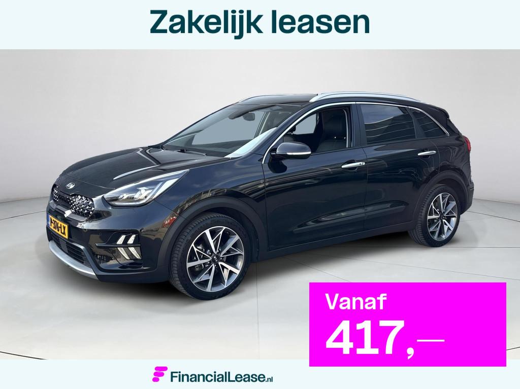 Kia Niro 1.6 GDi Hybrid ExecutiveLine Leder | Key-Less | JBL, 12 maanden, Gebruikt, Euro 6, Zwart