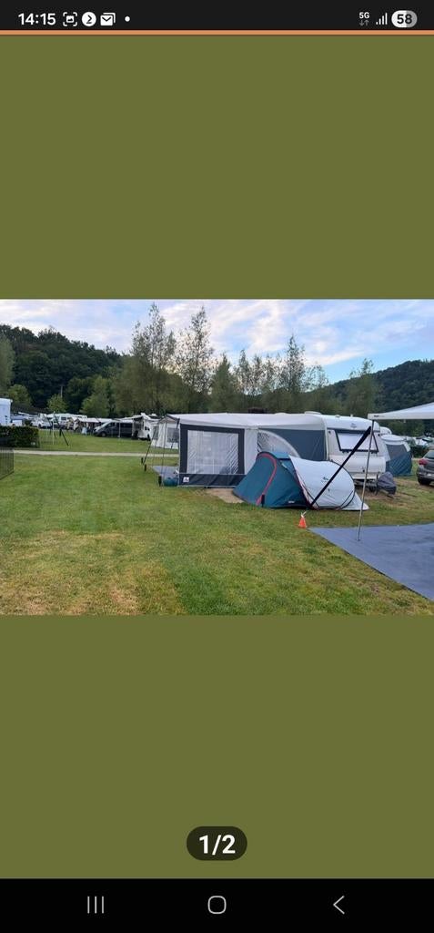 Dorema panorama maat 8 met luifel, Ophalen of Verzenden