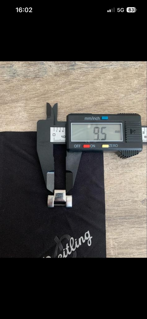 Originele Breitling schakels (2 stuks), Ophalen of Verzenden, Gebruikt