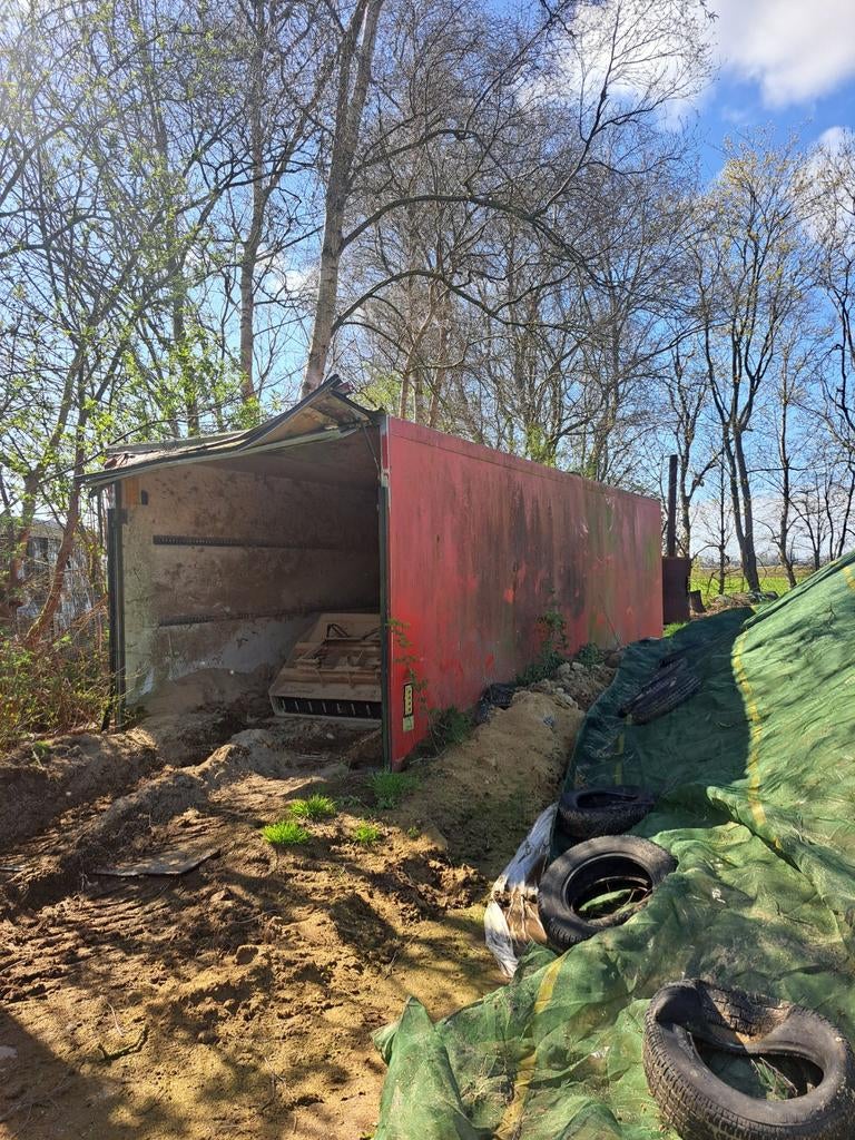 Oude vrachtwagen bak, Ophalen, Overige merken