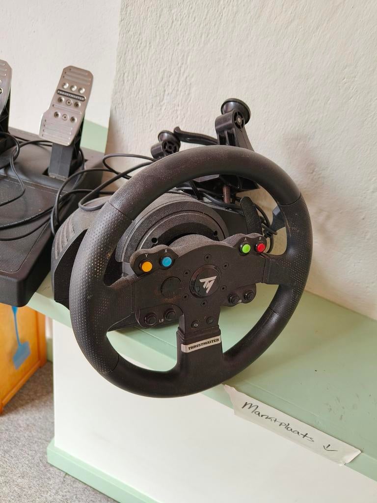 Thrustmaster TMX Pro force feedback racestuur + pedalen, Ophalen, Gebruikt, Thustmaster