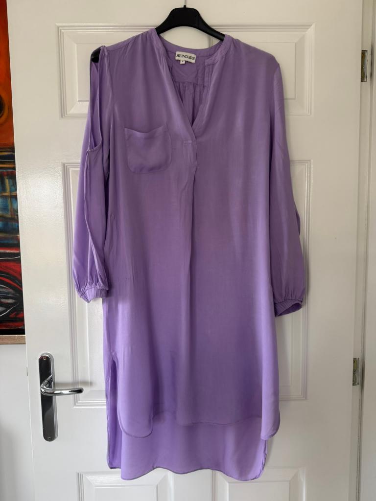 Lila jurk Reinders maat S, Reinders, Paars, Ophalen of Verzenden, Zo goed als nieuw