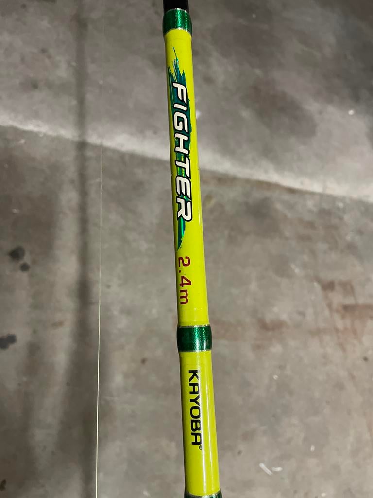 Kayoba Fighter Combo Hengel - 240 cm, 20-70g, Ophalen of Verzenden, Gebruikt, Complete hengel