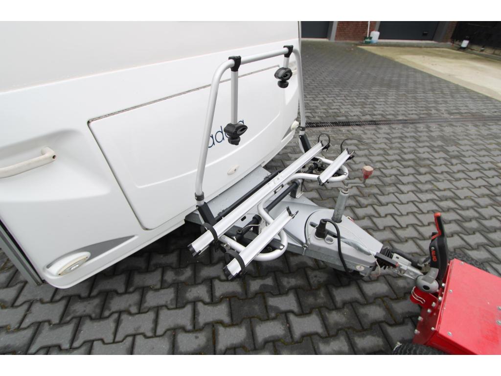 Adria Adora 462 PU Mover-Voortent-Fietsenrek, Rondzit, Overige typen, Adria, 4 tot 5 meter