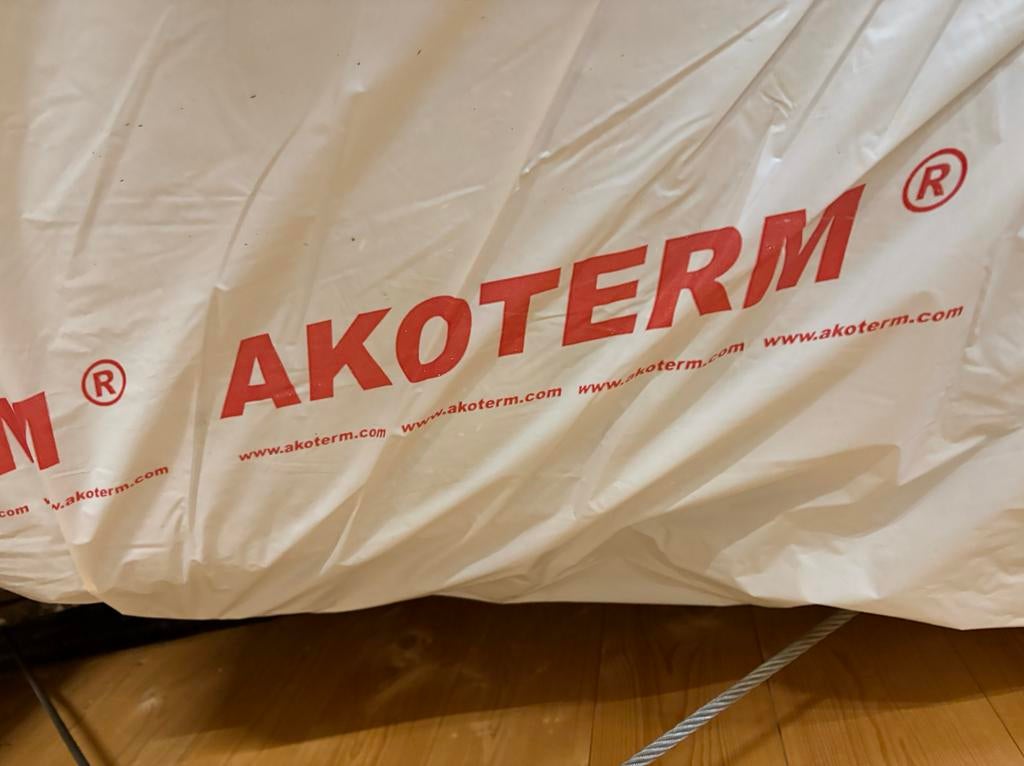 Akotherm Houtwol linen isolatie. 6 stuk 100-60, Ophalen, Overige materialen, Dakisolatie, Zo goed als nieuw