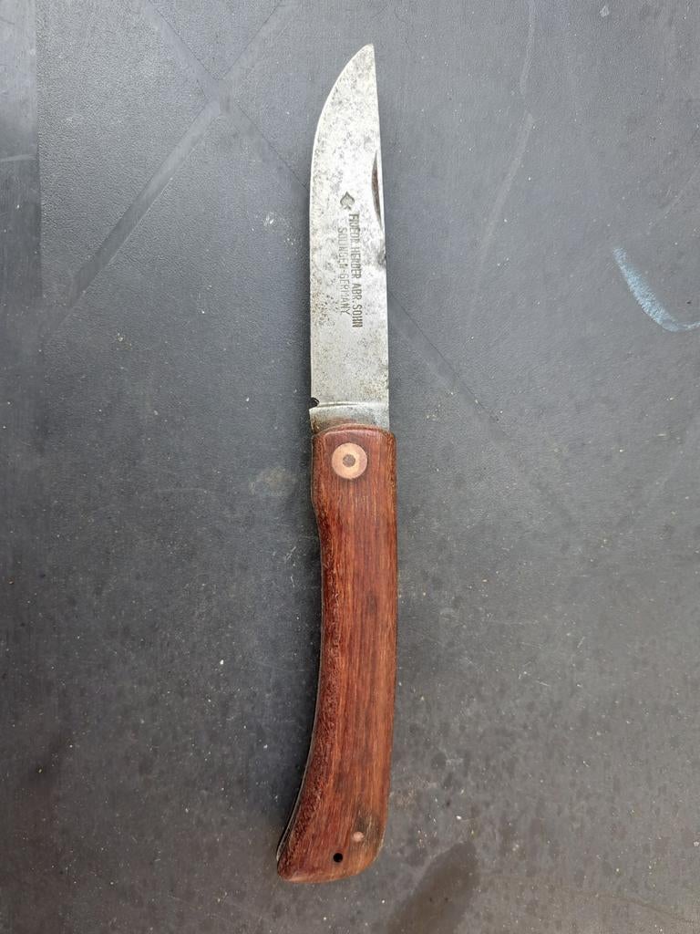 Vintage Friedrich Herder Abr. Sohn zakmes., Ophalen of Verzenden