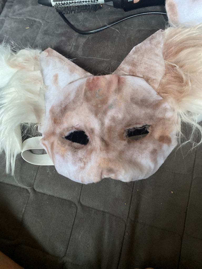 Therian masker kat - Nieuw en comfortabel, Verzenden, Nieuw, Toneelattributen of Onderdelen