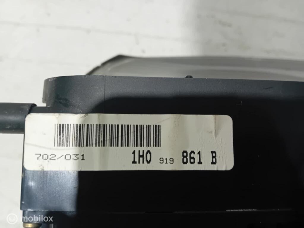 Tellerklok Volkswagen Golf 3 1H0919861B, Gebruikt, Ophalen of Verzenden