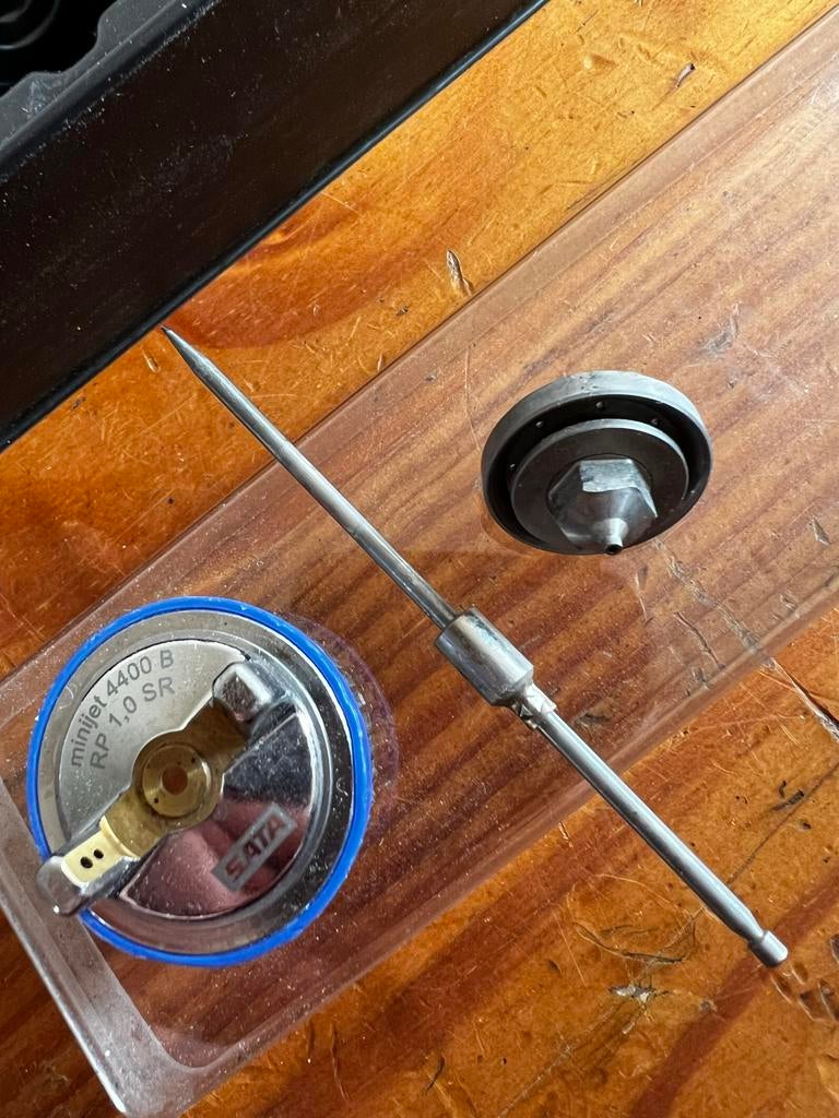 SATA 4000B/5000B HVLP WSB RP–5sets–air cap+nozzle+needle, Ophalen of Verzenden, Nieuw, Verfspuit of Verfpomp