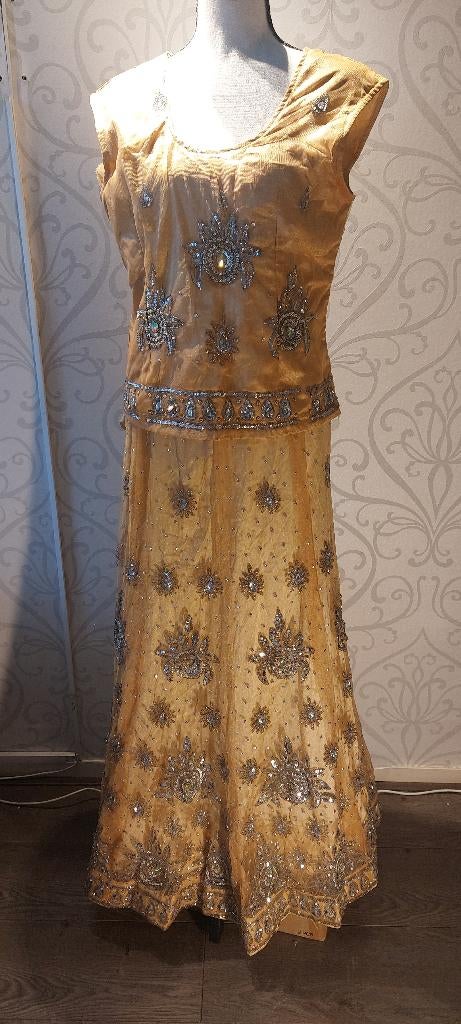 Lehenga choli bollywooddress saree ghahra choli, Kleding | Dames, Ophalen of Verzenden, Nieuw, Maat 36 (S), Galajurk