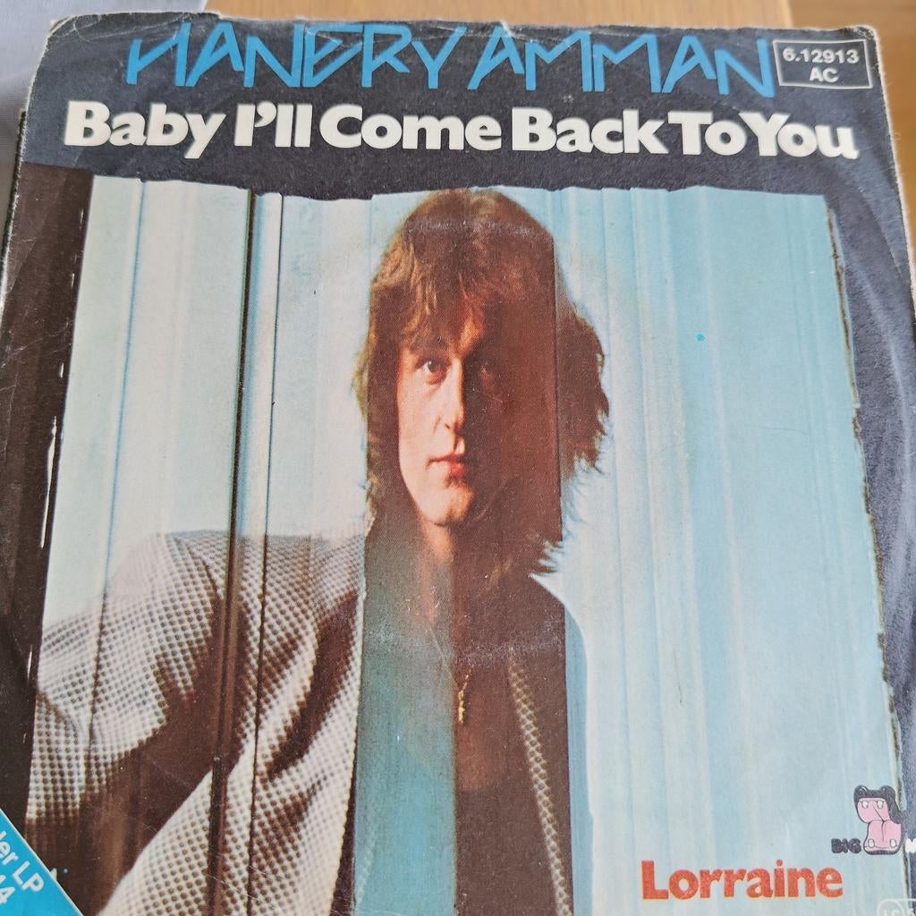 MANDRY AMMAN - Baby I'll Come Back To You (Single), Ophalen of Verzenden, Gebruikt, 7 inch