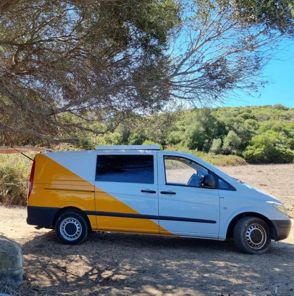 Camper, Caravans en Kamperen, Campers, Buscamper of Camperbus, Tot en met 2, Particulier, Mercedes