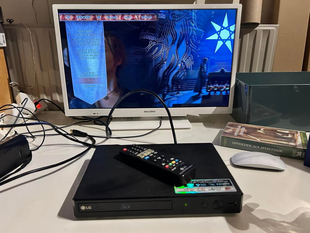 LG BP-450 Blu-ray 3D Disc / DVD Player met afstandsbediening, Audio, Tv en Foto, Blu-ray-spelers, Ophalen of Verzenden, Zo goed als nieuw