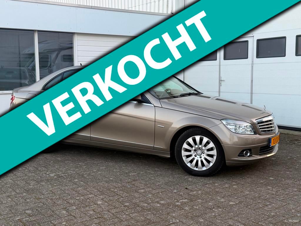 Mercedes-Benz C-klasse 220 CDI Elegance NAP+GROOT NAVIGATIE+, Automaat, 4 cilinders, 1505 kg, Origineel Nederlands