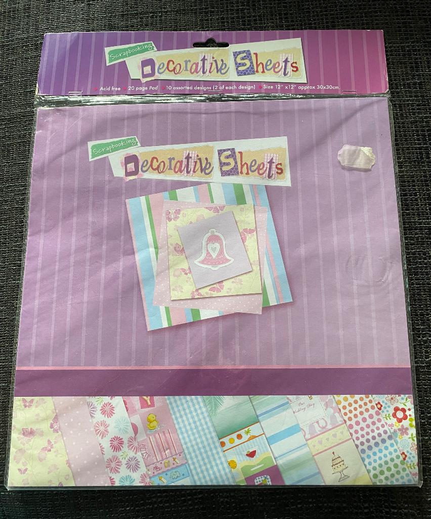 Decoratieve sheets, Ophalen of Verzenden, Nieuw, Overige typen