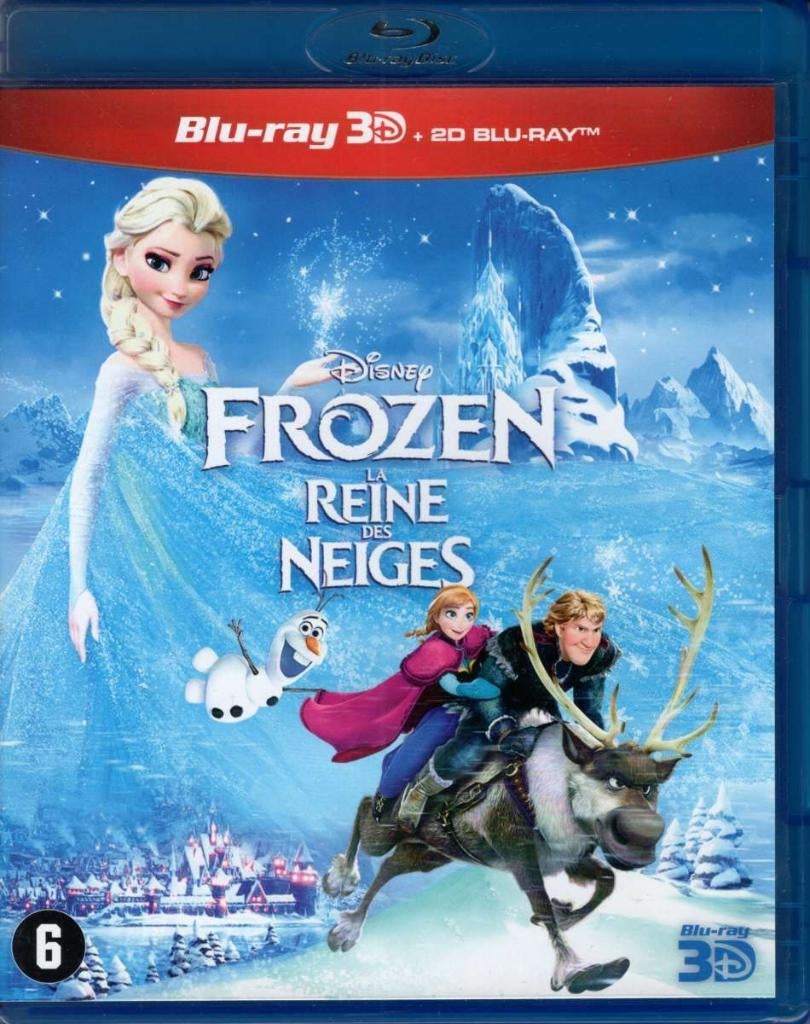 Frozen 3D + Blu-ray - Nederlandse uitgave, Cd's en Dvd's, Blu-ray, Verzenden, Disney Movies, Dsa@vendorservices.nl, Nieuwland Parc 313, 2952DD Alblasserdam, Nederland