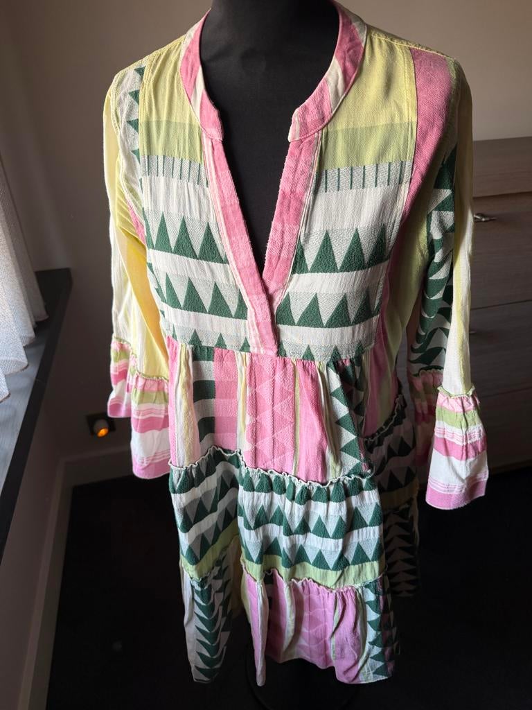 Schitterende Devotion Twins jurk, Maat 38/40 (M), Overige kleuren, Ophalen of Verzenden, Zo goed als nieuw