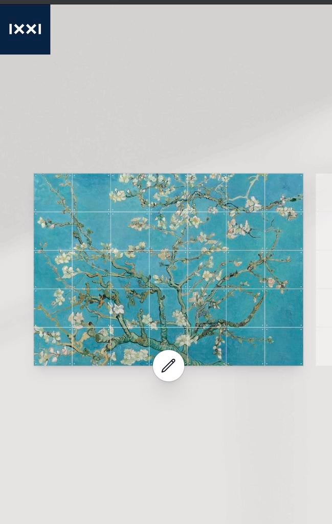 Ixxi almond blossom 160x120, 125 cm of meer, Ophalen of Verzenden, 75 cm of meer, Print