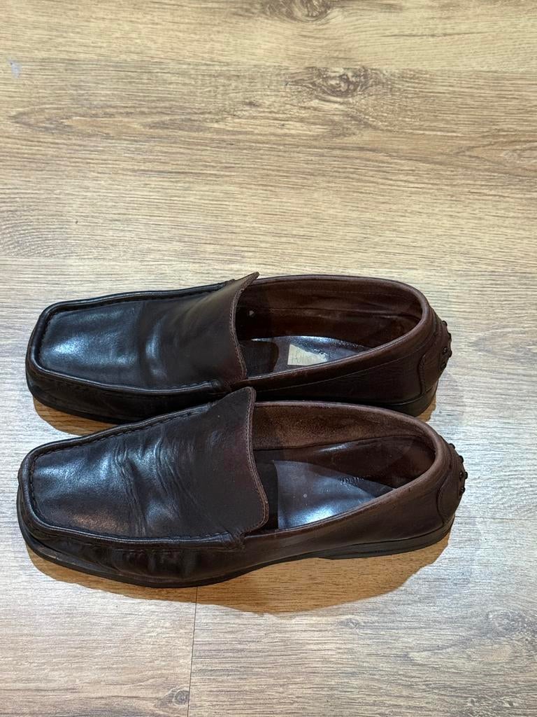 Fred de la Bretoniere schoenen maat 42, Ophalen of Verzenden, Gedragen, Bruin, Loafers