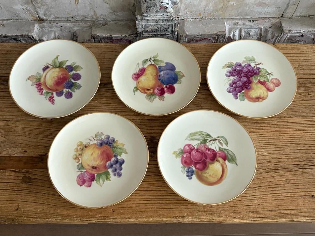 Antieke fruitbordjes Thomas Rosenthal Germany, Ophalen of Verzenden