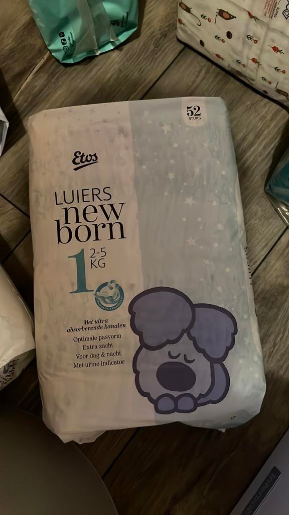 Etos luiers maat 1, Ophalen, Zo goed als nieuw, Overige typen