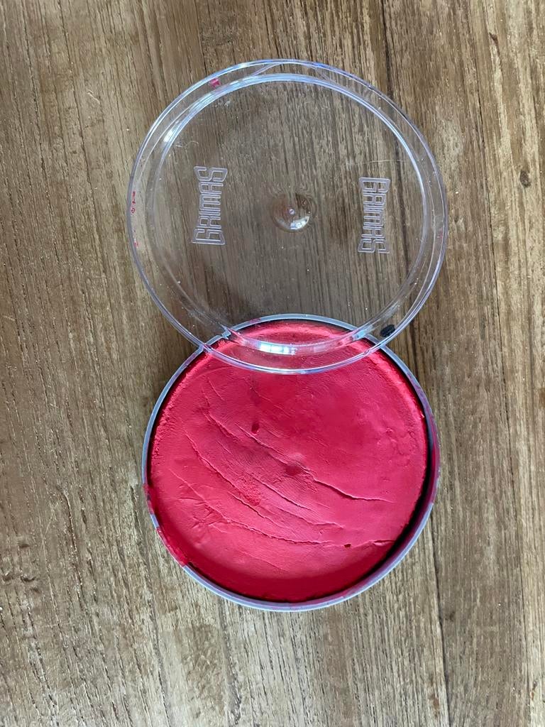 Grimas schmink Pure 505 - rood - 24 ml, Ophalen of Verzenden, Gebruikt
