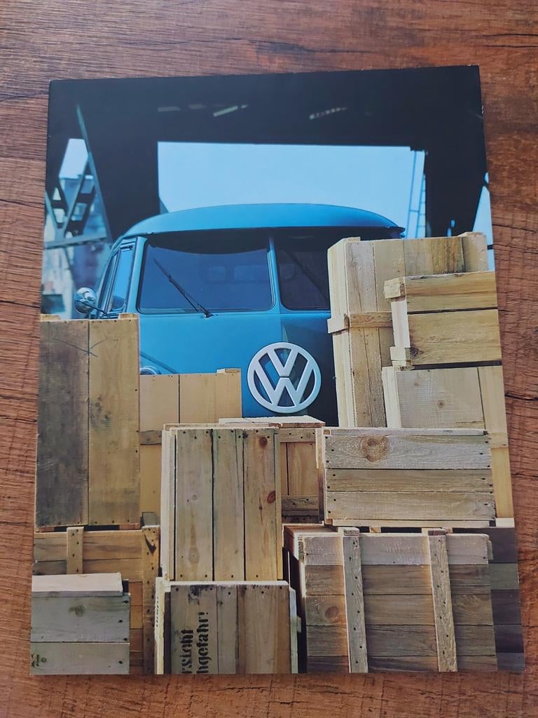 1966 keurige Volkswagen Transporter T1 NL folder, Ophalen of Verzenden, Zo goed als nieuw, Volkswagen