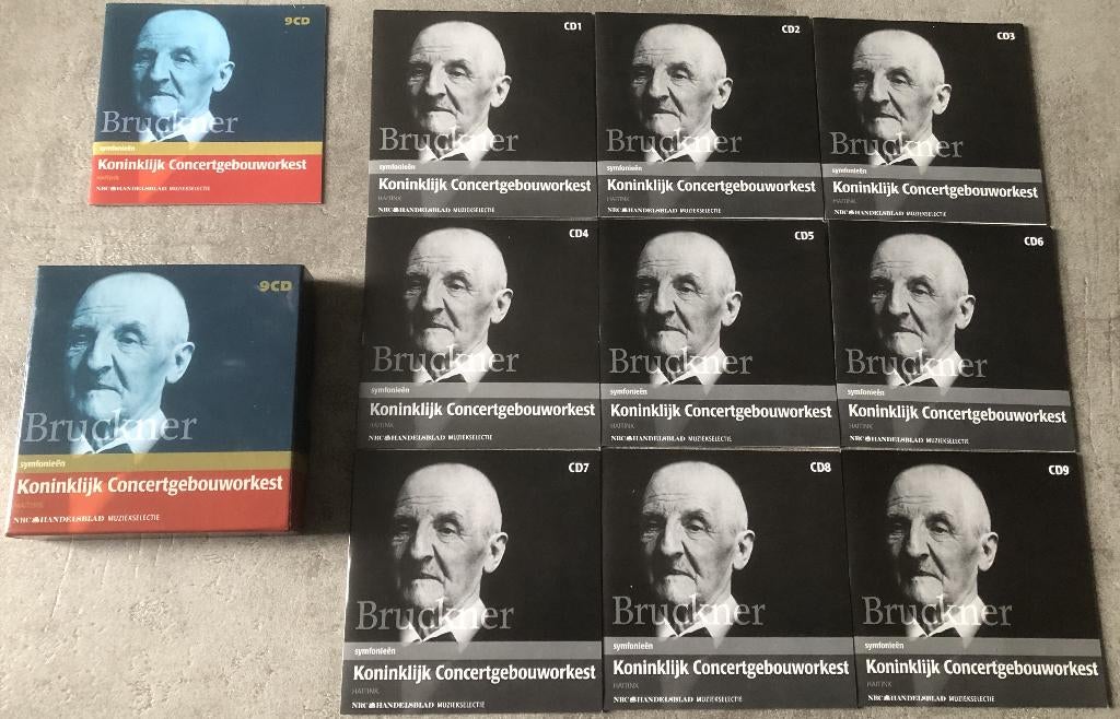 BRUCKNER - SYMPHONIEEN - KCO - BOX 9 CD'S, Cd's en Dvd's, Cd's | Klassiek, Ophalen of Verzenden, Zo goed als nieuw, Boxset
