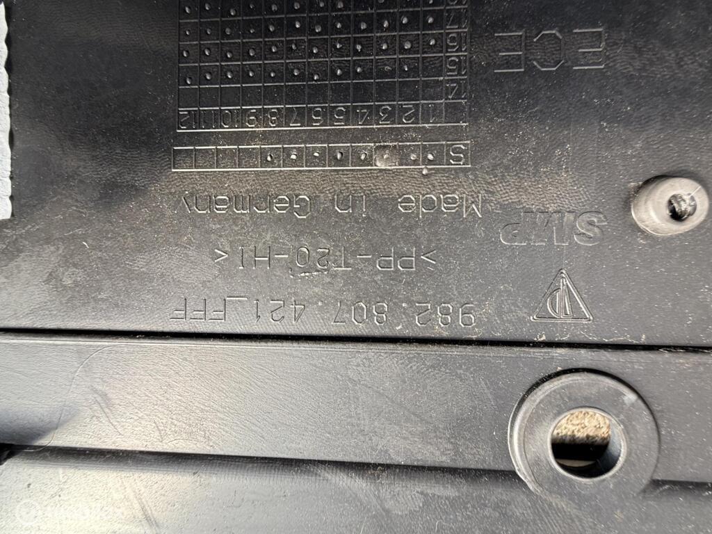 Achterbumper porsche boxter cayman 982807421 Origineel, Gebruikt, Ophalen of Verzenden, Achter, Bumper