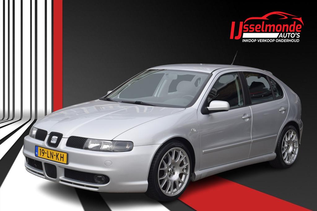 SEAT Leon 1.8-20VT Topsport 170.682 km NL AUTO (bj 2003), Voorwielaandrijving, 4 cilinders, 1264 kg, Origineel Nederlands