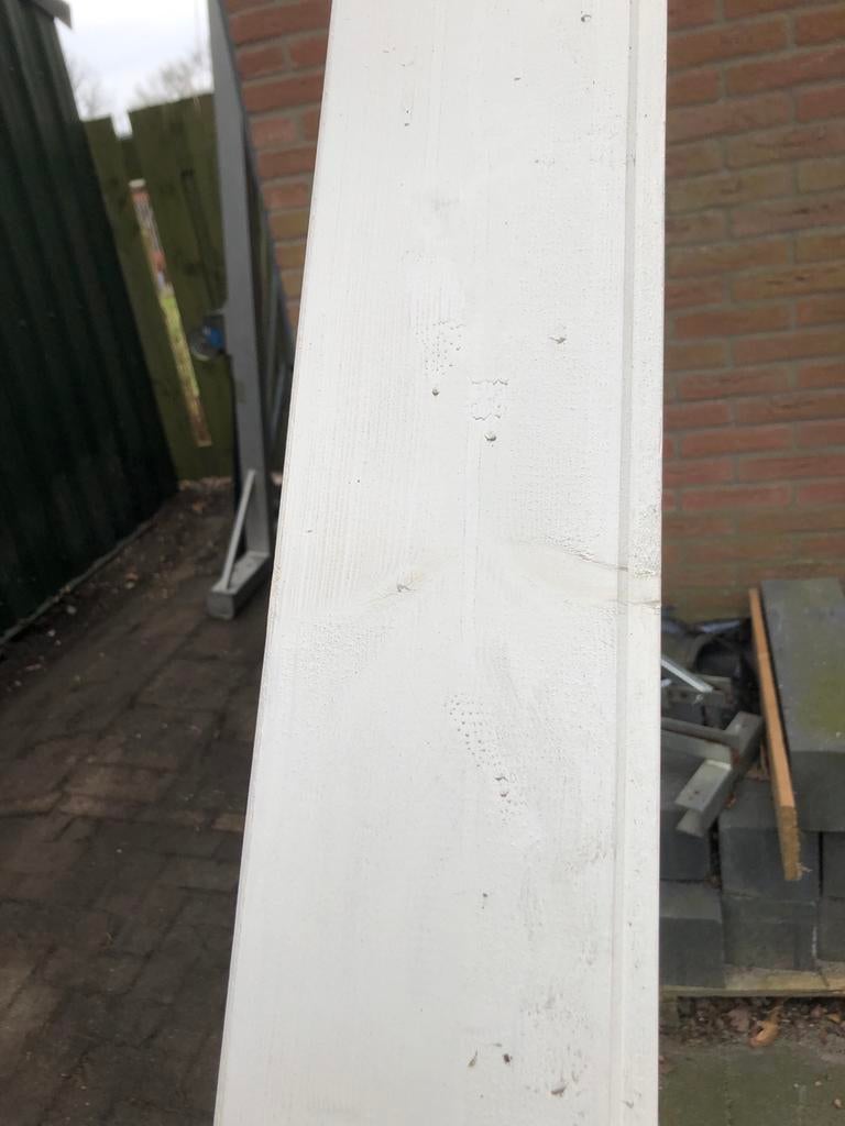 vuren schroten wit gegrond, Ophalen, Minder dan 25 mm, Nieuw, Plank