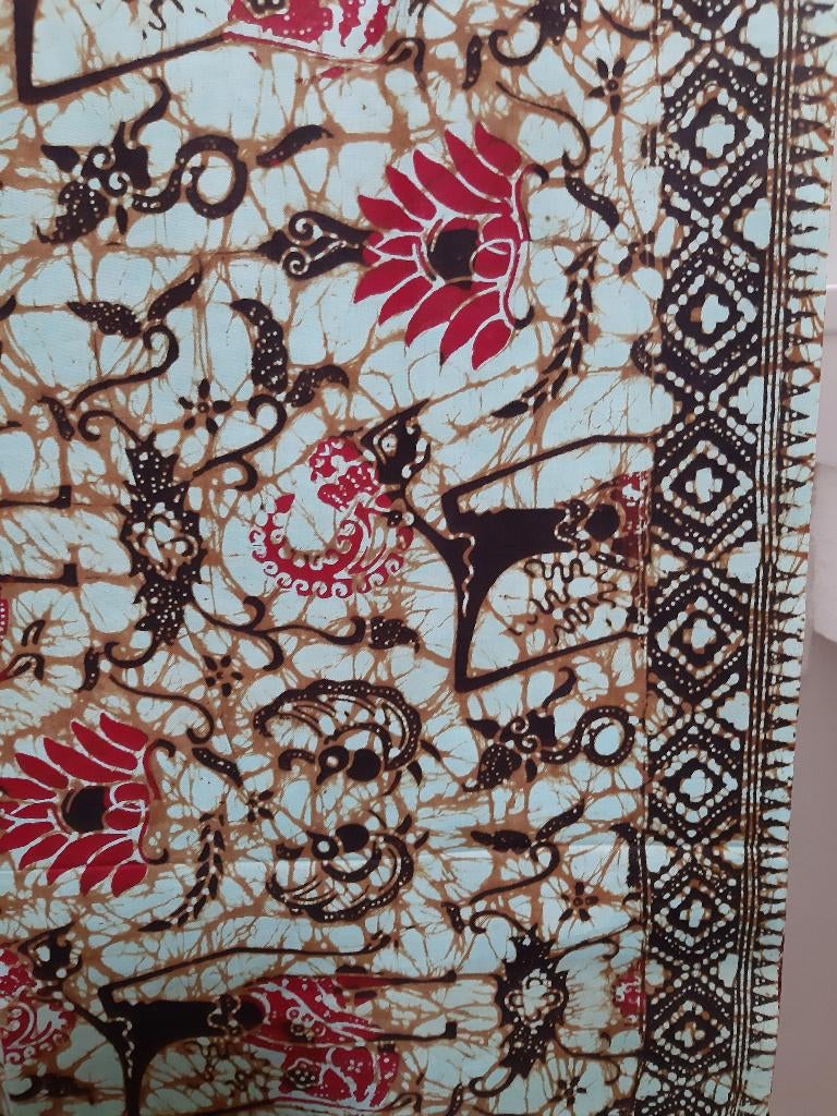 stof uit Indonesië, Ophalen, 120 cm of meer, Katoen, Nieuw