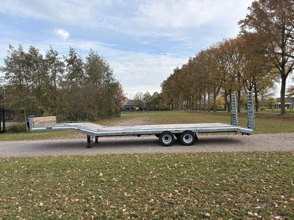 VELDHUIZEN Be oplegger semi dieplader Veldhuizen 10 TON (2.3, Auto's, Vrachtwagens, Overige brandstoffen, Origineel Nederlands